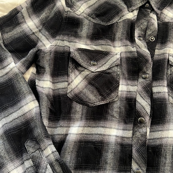 Rails Flannel button Up - Picture 2 of 2